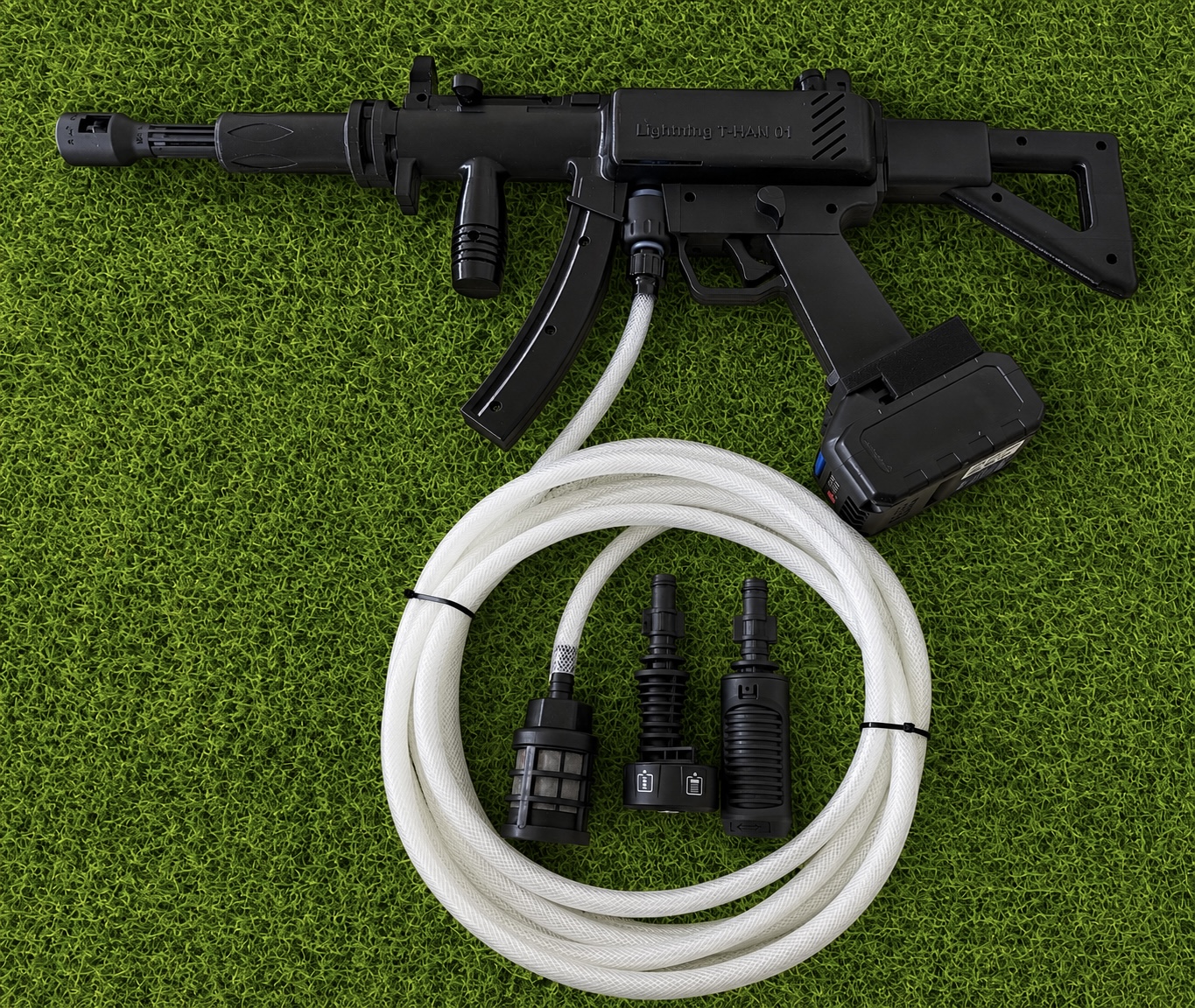 Lightning T-HAN 01 motor pompa gövdesi ve bağlantı ekipmanları